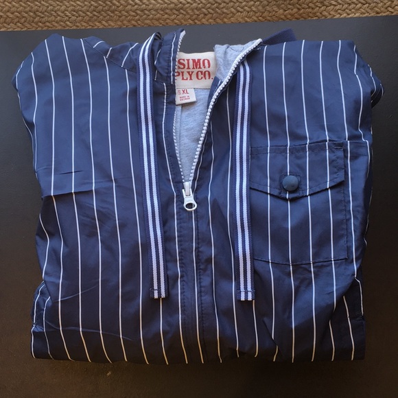 MOSSIMO - blue jacket with white stripes - Picture 3 of 5